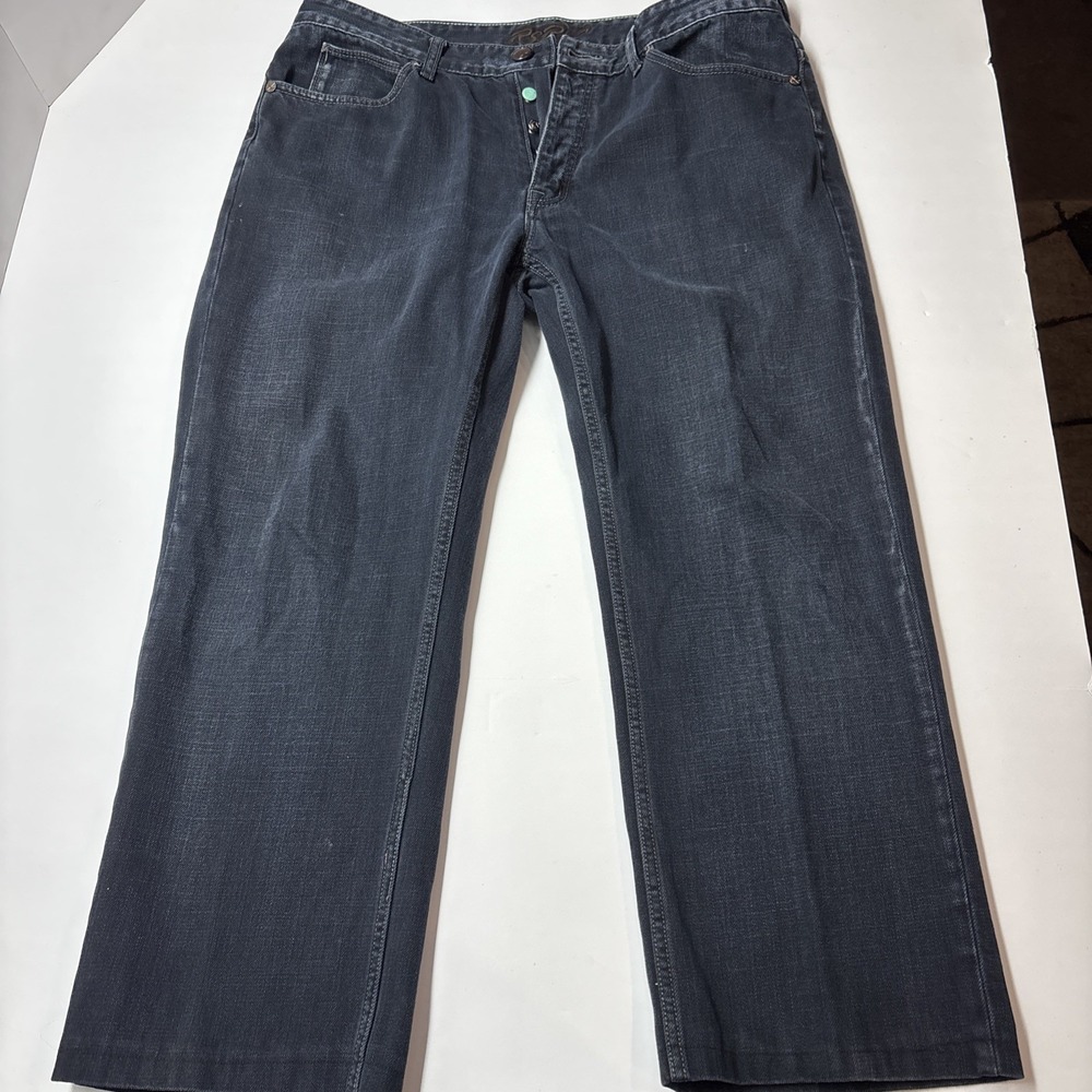 Y2K RSRV woven pocket Button fly Mens Jeans Blue 36x32